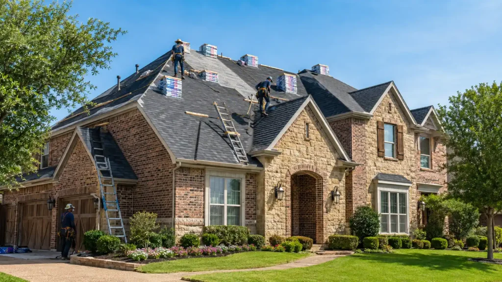 Roof Replacement in Flower Mound, TX